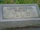  Louise <I>Anderson</I> Bedford