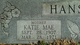  Katie Mae <I>Crocker</I> Hanson