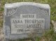  Anna "Kitty" <I>Thompson</I> Lashley