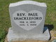Rev Paul Shackleford Sr. Photo