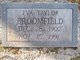  Eva <I>Taylor</I> Broomfield