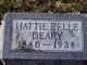  Hattie Belle Deary