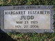  Margaret Elizabeth “Snookie” <I>Moore</I> Judd