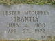  Lester Gee <I>McGuffey</I> Brantly