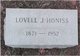  Lovell James Honiss