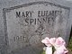 Mary Elizabeth <I>Noyes</I> Spinney