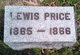  Lewis E Price