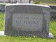  Martha Ann <I>Ellison</I> Meadows