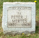Peter J. Mertes Photo