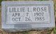  Lillie L Rose