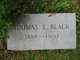  Thomas E Black