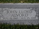  John Lloyd Alvord