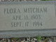  Flora Ann <I>Mitcham</I> Boggus