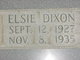  Elsie Dixon