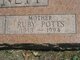  Ruby Maude <I>Marsh</I> Bennett Potts