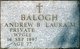 Private Andrew B. Balogh