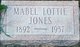  Mabel Lottie <I>Martin</I> Jones