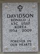  Ronald James Davidson