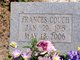  Frances Florence <I>Cottrell</I> Couch