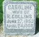  Caroline <I>Adams</I> Collins