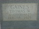  Thomas Washington Gaines
