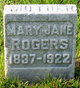  Mary Jane <I>Junkins</I> Rogers