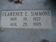  Clarence E Simmons