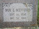  Roy Lee Mefford Jr.