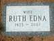  Ruth Edna Zimmerman