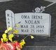  Oma Irene <I>Boutwell</I> Hodge Nolan
