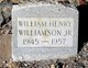  William Henry Williamson Jr.