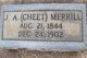  James A. “Cheet” Merrill