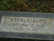  Ronald Byron Dunn