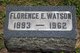  Florence Evelyn Watson