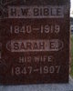  Sarah <I>Schall</I> Bible