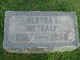  Bertha Idella <I>James</I> Metcalf
