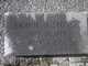  Fannie E <I>Martin</I> Stover