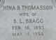  Nina Belle <I>Thomasson</I> Bragg