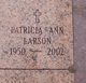  Patricia Ann “Pat” <I>Braddock</I> Larson