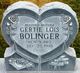  Gertrude Lois “Gertie” <I>Hunsicker</I> Bolinger