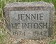  Jennie <I>Allen</I> McIntosh