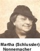  Martha Marie Magdalene <I>Schlussler</I> Nonnemacher