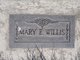  Mary E. <I>Mewhirter</I> Willis