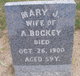  Mary Jane <I>Jacob</I> Bockey