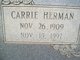  Carrie Bell <I>Herman</I> Smart