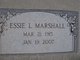  Essie L. <I>Kindall</I> Marshall