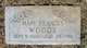  Mary Frances <I>Gee</I> Woods