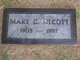 Mary A. <I>Gist</I> Silcott