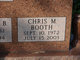  Christopher Michael “Chris” Booth
