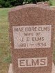  Mae <I>Gore</I> Elms